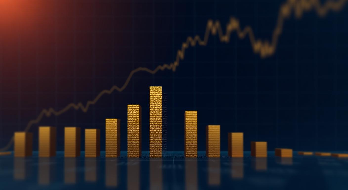 Charts and graphs showing tax rate distribution and financial growth